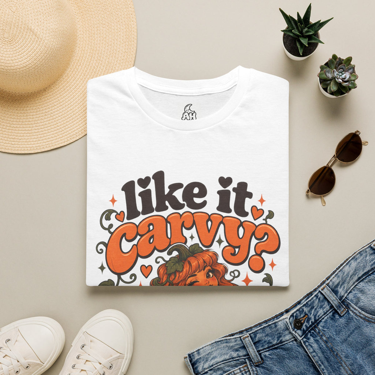 Like It Carvy? Couples Tee (Female)
