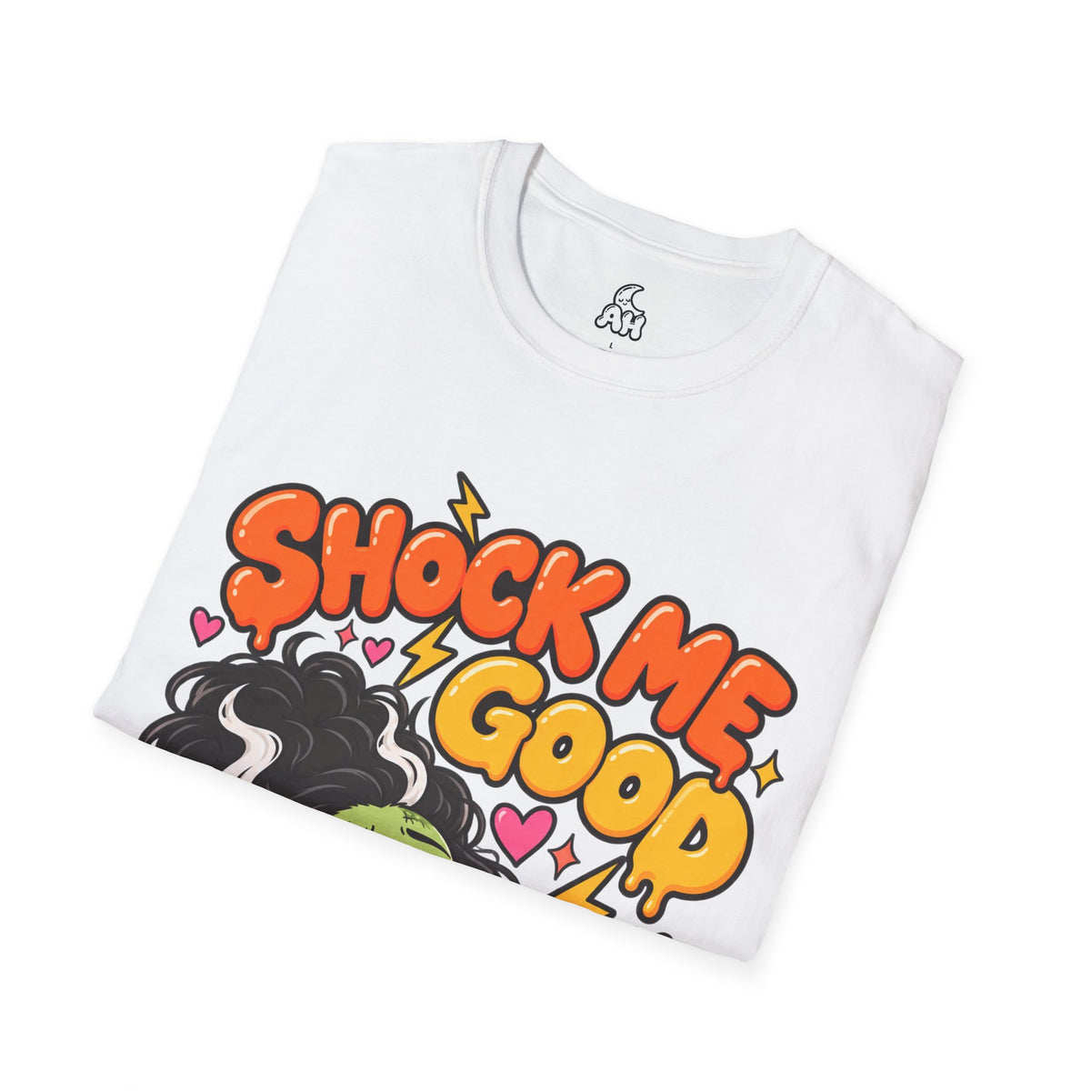 Shock Me Good Funny Halloween Graphic Lounge & Sleep T-Shirt