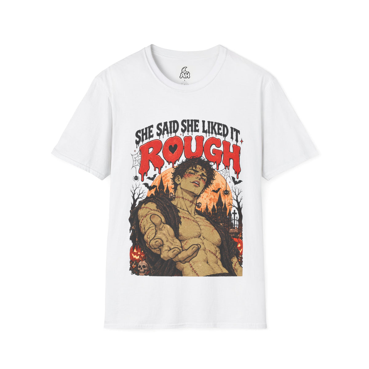 She Said She Liked It Rough Couples Tee (Male)