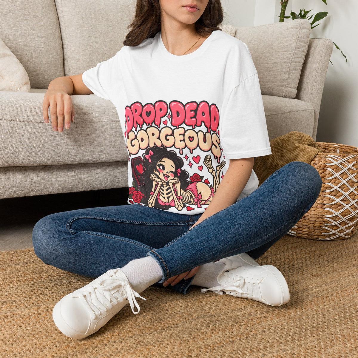 Drop Dead Gorgeous Graphic Lounge & Sleep T-Shirt