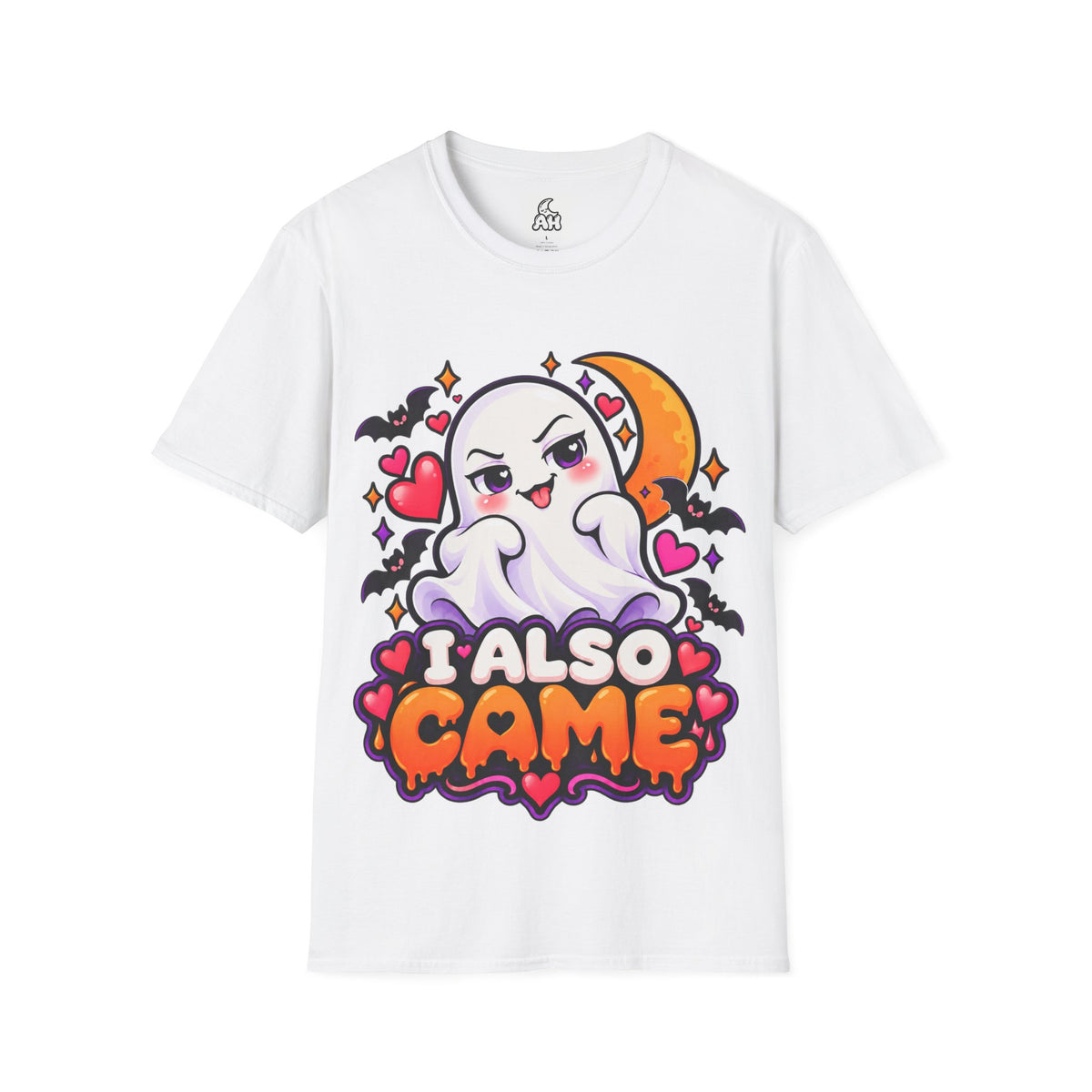 I Also Came Funny Halloween Graphic Lounge & Sleep Tee