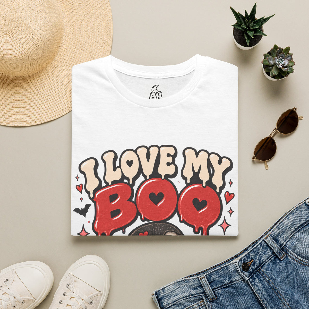 I Love My Boo Couples Tee (Male)