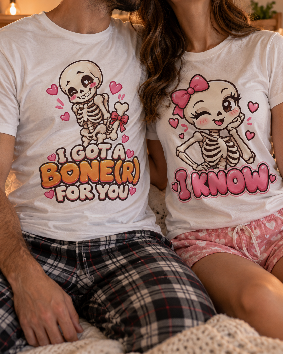 I Got a Bone(r) For You Couples Tee (Male)