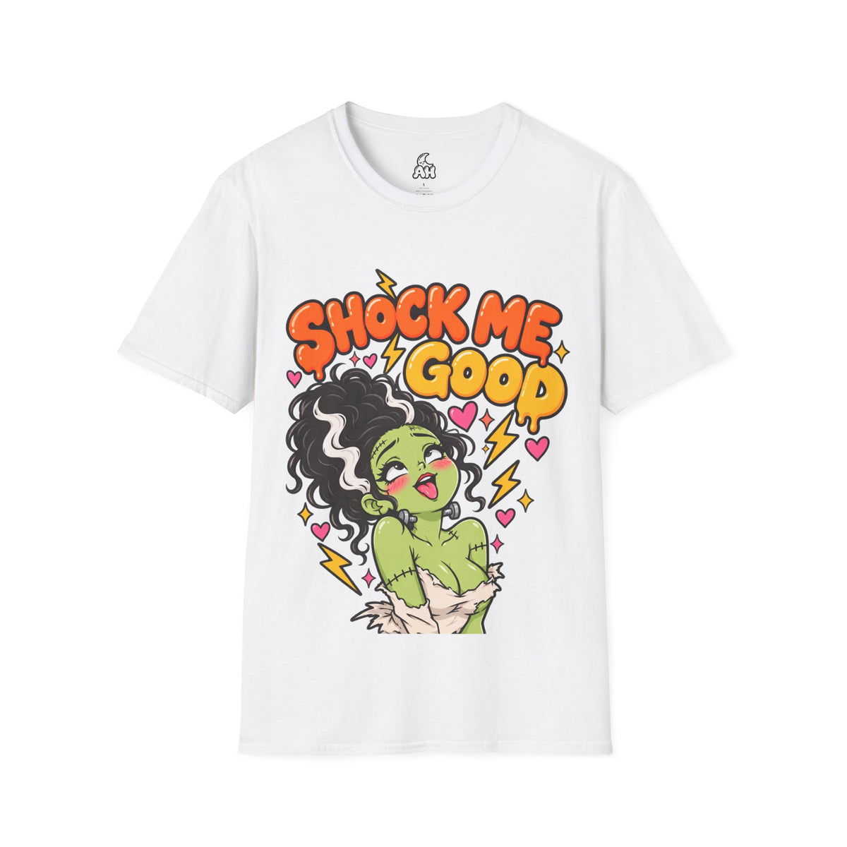 Shock Me Good Funny Halloween Graphic Lounge & Sleep T-Shirt
