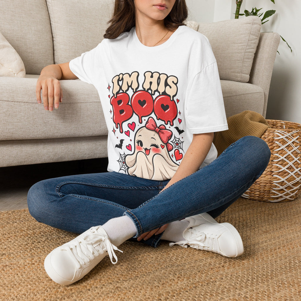 I'm His Boo Couples Tee (Female)